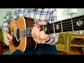 "I'm gonna lay down my old guitar" -- Played 3 different ways