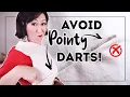 5 TIPS ON HOW TO SEW NON-POINTY DARTS Basically how to sew your best darts ever