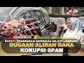 BUPATI PESAWARAN DIPERIKSA KEJATI LAMPUNG DUGAAN KETERLIBATAN ALIRAN DANA KORUPSI SPAM 8,2 M