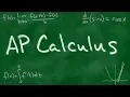 2012 AP Calculus AB Free Response