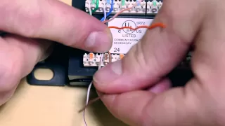 How to Punch Wires into Networking Patch Panels - Cable Connection Guide