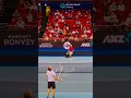 Download Lagu Felix Auger Aliassime goes hard in warmup v Zverev #shorts