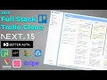 Build a Full Stack Trello Clone using Nextjs Shadcn Drizzle Neon tRPC Tanstack Query Part 1
