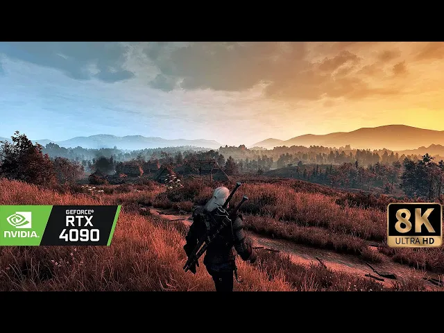 [8K] The Witcher 3 RTX 4090 | Immersive Lighting 2.2 | Beyond all Limits RAYTRACING  | 100+ MODS