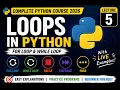 Learn Python from Scratch Lecture 5 Loops in Python Complete Guide