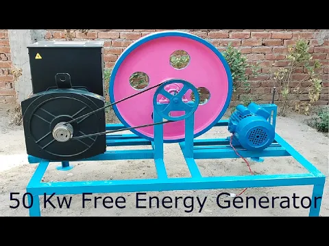 Download MP3 How To Make 50kw Free Energy Generator From 50kw Alternator And 5 hp  2850 Rpm Induction Motor