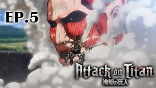 French Dub Attack On Titan Season1 Ep 5 Full Anime 