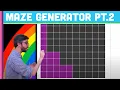 Coding Challenge 10 Maze Generator Part II