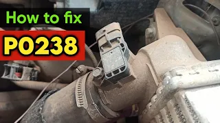 P0238 p0238 turbocharger boost sensor a circuit high p0238 turbocharger boost sensor