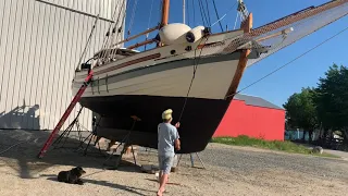 Preparing Norna for Launch Part 3   Changing a Perkins Secondary Fuel Filter Hack