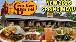 Cracker Barrel s NEW 2026 Spring Menu Lineup Review