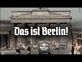 Das ist Berlin! - German Marching Song [+1930s Berlin Footage in Colour] [English Subtitles]