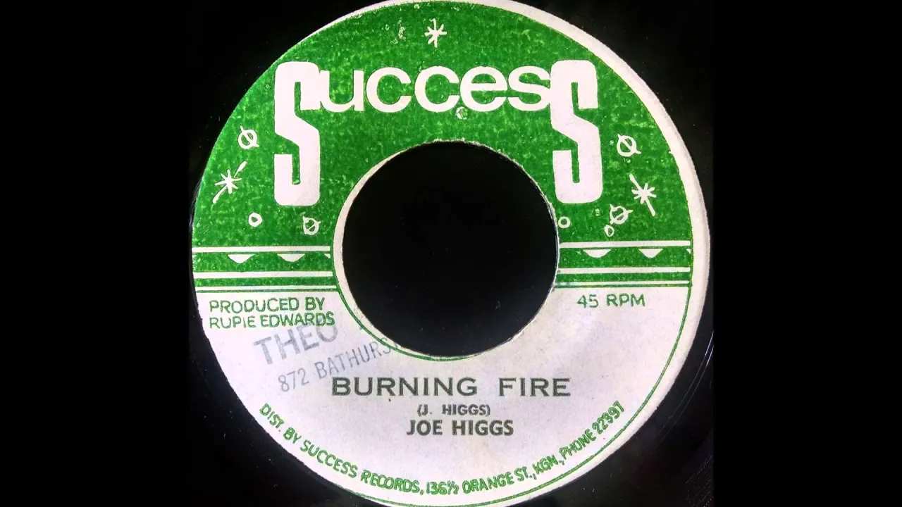 JOE HIGGS - Burning Fire [1971]