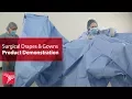 Laparoscopic Assisted Vaginal Hysterectomy Drape LAVH