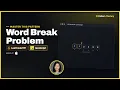 Word Break Problem - LeetCode 139 1-D Linear DP JavaScript