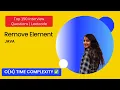 2 Remove Element Two Pointer Approach JAVA DSA Top Interview 150 Leetcode