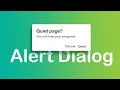 Alert Dialog in android tutorial Material Design