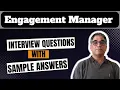 Senior Engagement Manager Amazon Interview Questions I Engagement Manager interview