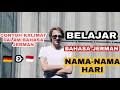 Download Lagu NAMA HARI DALAM BAHASA JERMAN \u0026 CONTOH KALIMATNYA