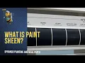Sherwin Williams paint sheens
