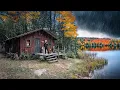 Download Lagu Cold Autumn RAINSTORM at our Cabin in Northern Wilderness