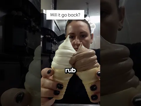 Rubbing 2 Ice Creams Together