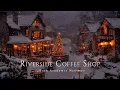 Lagu A Peaceful Winter Night at Foggy Riverside Coffee Shop by | Dark Academia Piano for Calm Focus