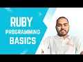 Ruby Programming Basics puts vs print Variables Constant Datatypes If-else Lecture 1