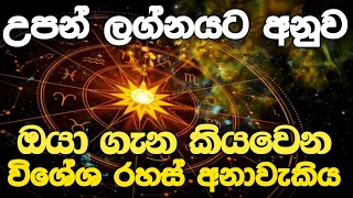 ගලේ කෙටුව වගේ ඔයාෆේ ගතිගුන ගැනත් හරියටම කියනවා.