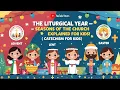 The Liturgical Year Seasons of the Church Explained for Kids Catechism for Kids