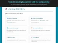 Chapter 10 Lecture and Demo - Creating Interactivity with CSS and JavaScript
