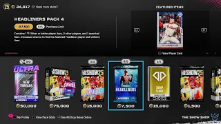 MLB The Show 25 HEADLINERS Pack 4 Revealed with All Attributes