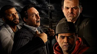 Franklin Sacrifices Himself To Save Michael and Lamar in GTA 5's Secret Ending
