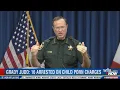 Sheriff Grady Judd announces 16 arrests in child porn investigation