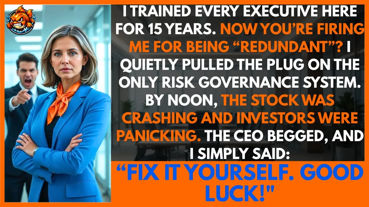 I Trained Every Executive For 15 Years. They Called Me "redundant". By Noon, Investors panicked
