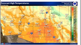 KEC-94 Phoenix AZ NOAA Weather radio cycle 24