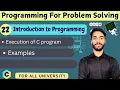 L-1 22 Execution of C Program Compilation Process Step by Step PPS All Universities