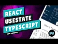 React useState and Typescript