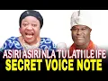 Lagu SECRET VOICE NOTE!! ETUNWAGBO OPOLOPO ASIRI TI LADY K GBAJADE NIPA ORO AWON ONISE IBI NILU IFE