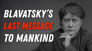 Helena Blavatsky Wrote This FORGOTTEN BOOK Just Before She Died: The Voice of the Silence