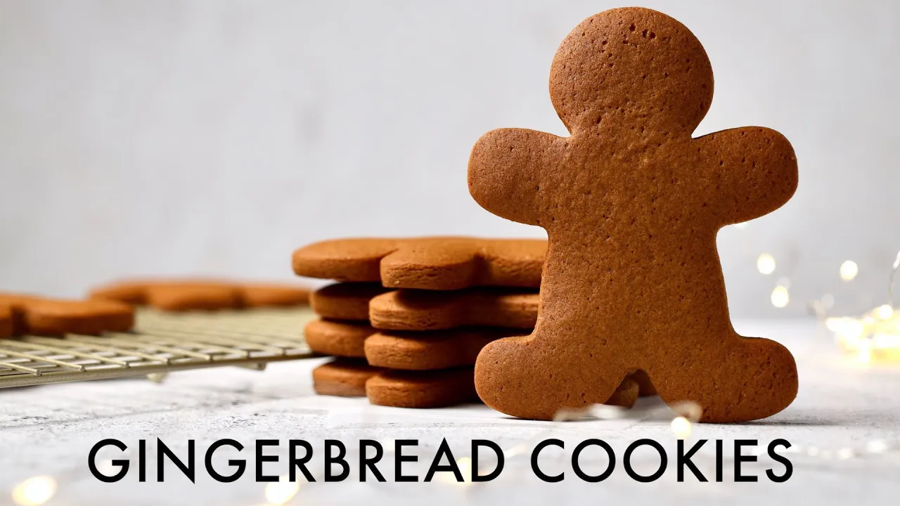 GINGERBREAD COOKIES | gingerbread man recipe