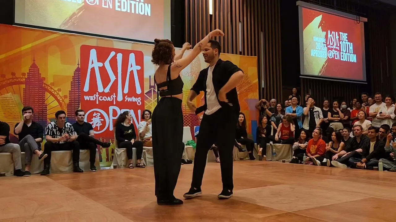 Maxence Martin & Alyssa Glanville - Invitational J&J Show Asia WCS Open 2023