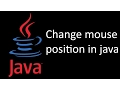 How to move mouse courser and random numbers in java