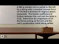 2D Force Problem with Friction