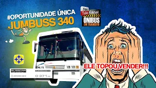 BUSSCAR JUMBUSS 340 - O-371 RSD ano 1992  ÔNIBUS A VENDA!!!