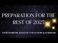 Voorbereiding op de rest van 2025💫