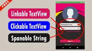 how to create linkable text view in android