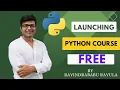 PYTHON Course Launch Free PYTHON Course Ravindrababu Ravula