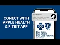 How to Connect Apple Health or Fitbit to BCBSM App