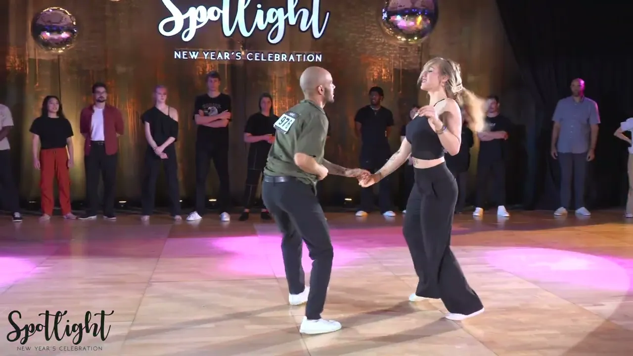 Spotlight New Year's Celebration 2025/2026 Advanced Strictly Swing Gabriel  Girley & Elise Holland